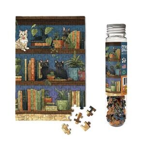 Micro Puzzles Cat Tales Puzzle in Tube NWOT